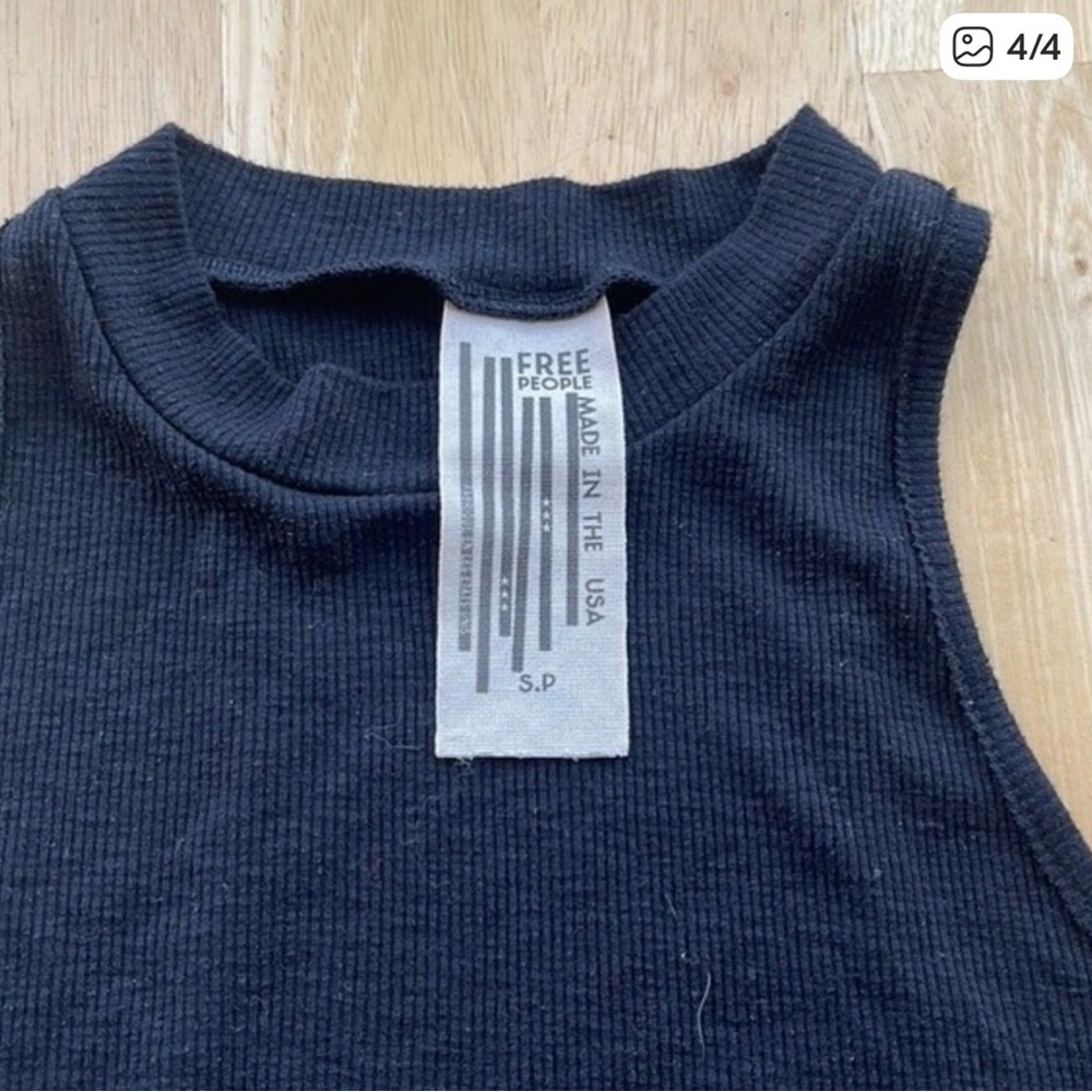 Free People Ribbed Tank - Small